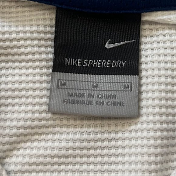 Nike Men's White Short Sleeve Causal Polo Medium - Picture 2 of 3